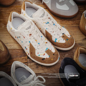 Graffiti Painting German Army Trainer Shoes