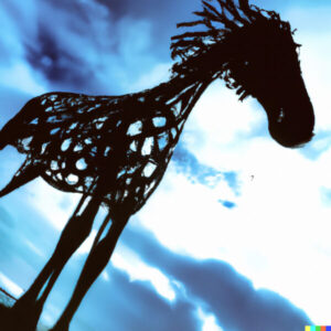 AI generated image of an appaloosa horse