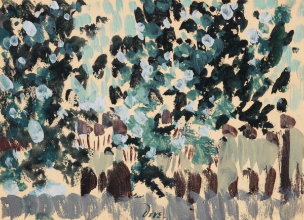 Arthur Dove Green Leaves Painting