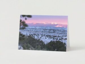 NM Winter Sky holiday greeting cards