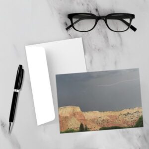 Kitchen Mesa and Lightening Greeting Cards